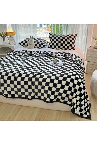 OEM Fluffy cocolino blanket for double bed, minimalist design, practical, fine and velvety texture, HX-10