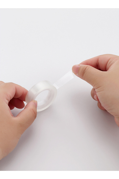 Lawazim BMB Stationery Tape - 15 x Transparent Rolls - 1.2cm x 15Y Office and School Adhesive Tape