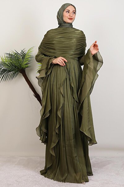 GİYZAMİLA Ebru Yoryo Abiye Haki