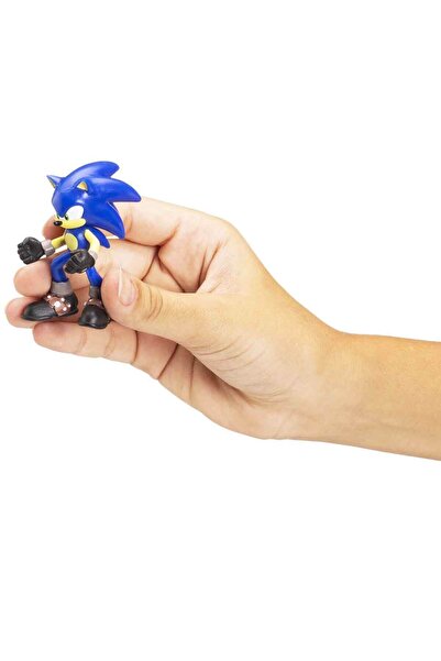 Sonic Prime 3’lü Figür Seti S2 - Siyah Eldivenli - Knuckles - Rusty Rose