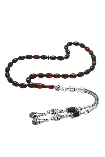 Tesbihane سبحة معدنية مقاومة للبهتان من قطعتين، بتصميم شرابة وقصة أربا، بطول ...