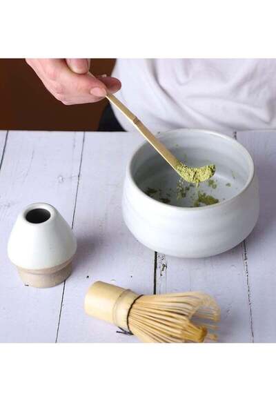 COOYA 4 Piece Matcha Set, 100% high quality natural bamboo,Easy to Use,Perfect Gift,Meets FDA safety
