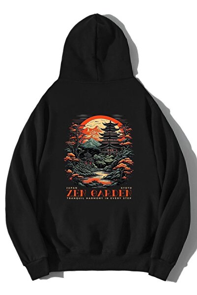 NOISSEY Unisex Supradimensionat Grădina Zen