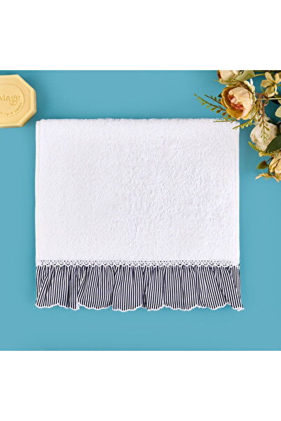 Evidea Prosop de mână cu model Soft French Cottage Twin Line - Ecru - 30x50 cm