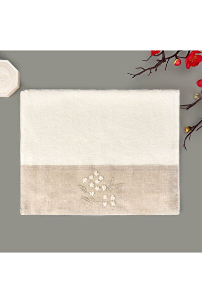 My Home Myhome Elanor Hand Towel - Ecru - 30X50 cm