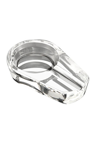 EOL Scrumieră transparentă din cristal pentru un trabuc