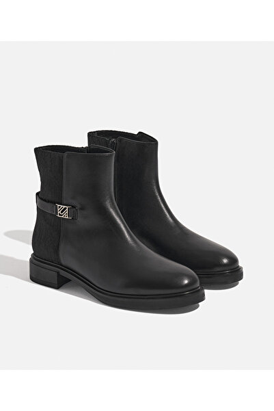 İpekyol Monogram jakar mix deri bot