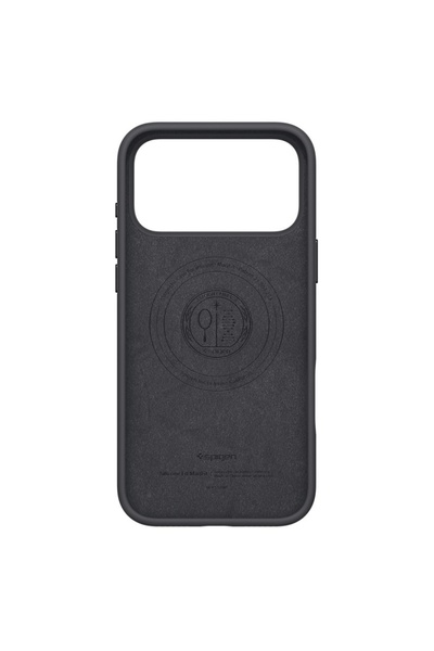 Spigen Θήκη για iPhone 17 Pro, Σιλικόνης Fit MagSafe, Μαύρη