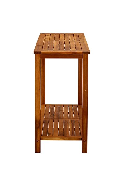 vidaxl Garden Console Table 110x40x75 cm Solid Acacia Wood