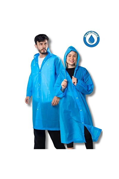 newdaki معطف واق من المطر للجنسين بغطاء للرأس مصنوع من مادة إيفا بنسبة 100% ل...