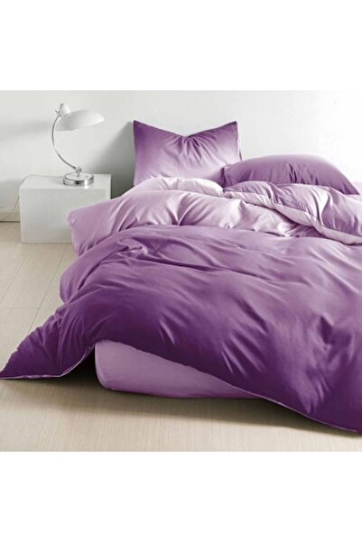 Casa de Vis Double Bedding Set, Satin Cotton, 220 x 230 cm, 4 Pieces, Multicolor
