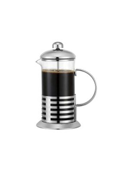 Floria Presă de cafea, cană din sticlă rezistentă la căldură, 600 ml, zln-2515
