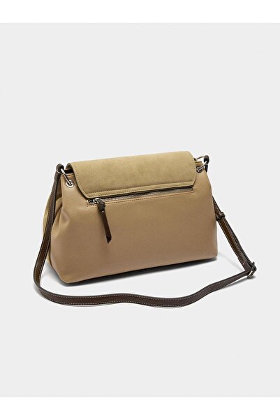 PARFOIS Kapaklı Deri Çapraz Çanta