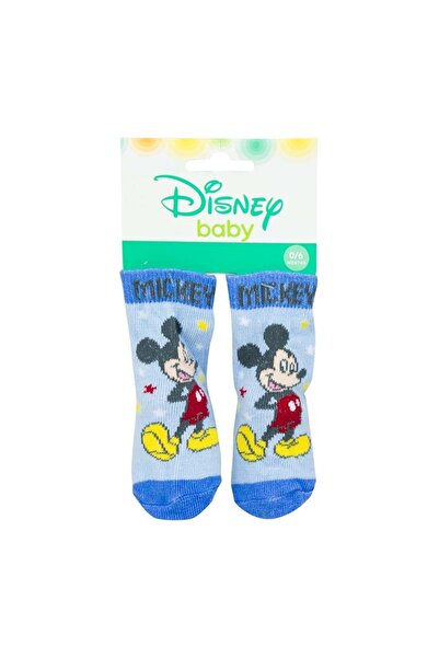 Disney Mickey Mouse blue socks 6-12 months