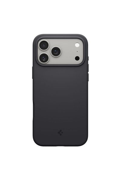 Spigen Θήκη για iPhone 17 Pro Max, Σιλικόνης Fit MagSafe, Μαύρη