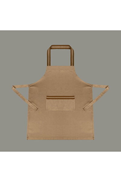 My Home Myhome Gabardin Kitchen Apron - Gray - 65X80 cm