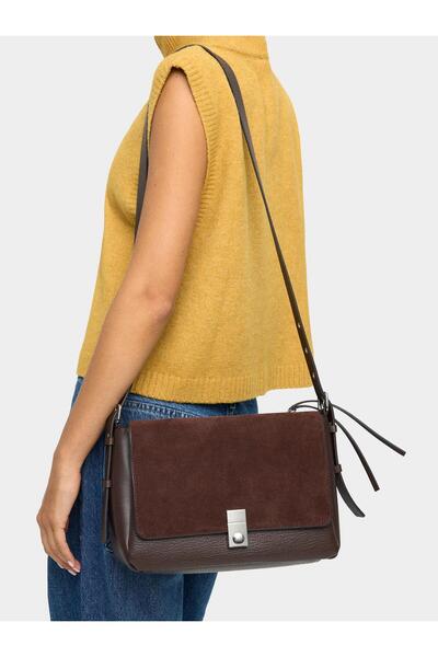 PARFOIS Deri Çapraz Çanta