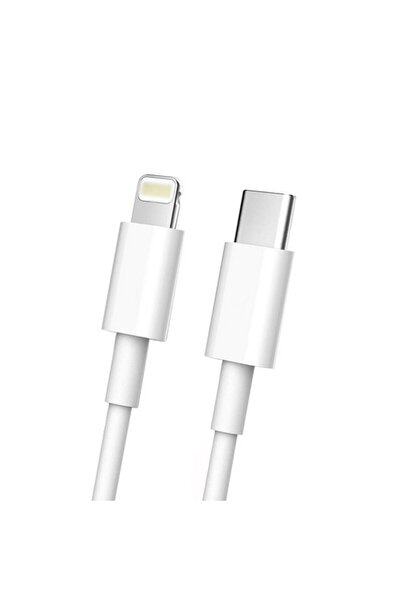 Flippy Fast Charge Data Cable, Power Delivery 27W, USB-C to Lightning, 1 m, White