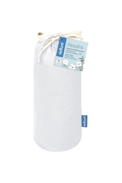 VELFONT RESPIRA mattress & sheet protector – cotton, waterproof, ultra-breathable, 90x200cm