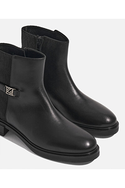 İpekyol Monogram jakar mix deri bot