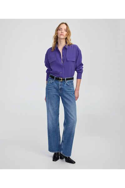 İpekyol Basic Shirt with Pocket Flap