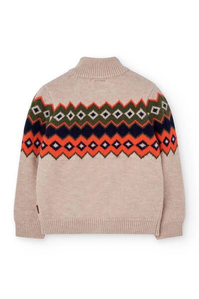 Boboli Erkek Çocuk Çizgili Kazak