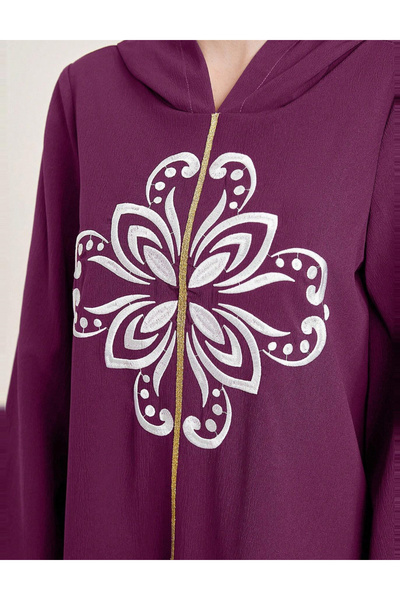 Sheya midi dress, purple