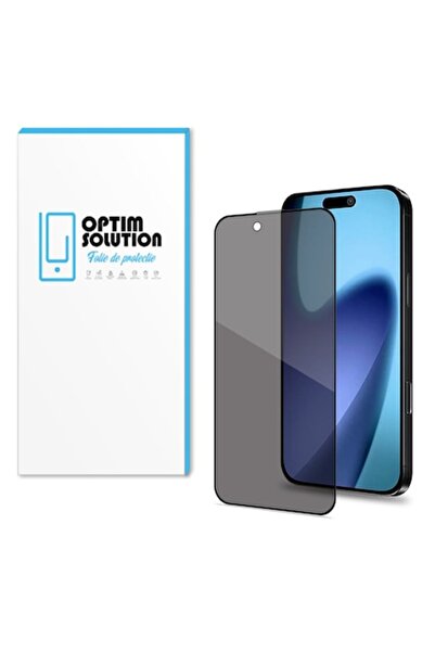 Optim Solution Protector de sticlă pentru Apple iPhone 17 - Anti-Spy 9H