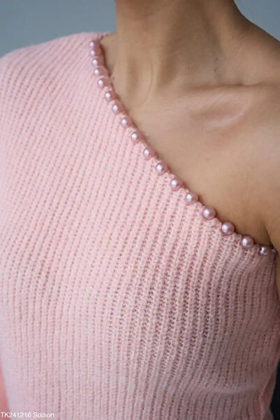 cemo TEK KOLLU YAKASI INCILI TRIKO KAZAK