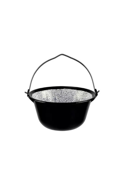 Perfect Home Black Enamel Serving Pot 0.8 liters