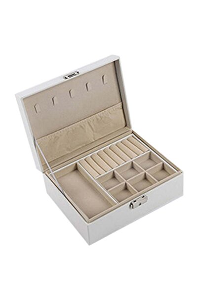 DUNISO SAPU Two Layer Jewelry Storage Box