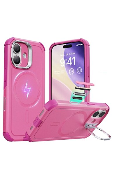 Optim Solution Carcasă de protecție rezistentă la șocuri MagSafe cu suport, p...