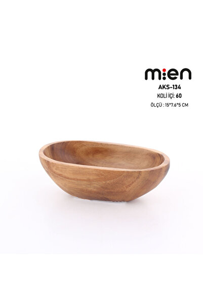 MİEN Kase Akasya Oval 15 Cm AKS-134