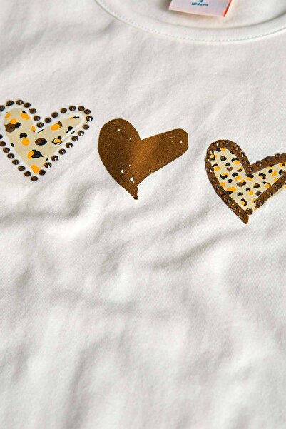 Boboli Girl's Heart Printed Blouse