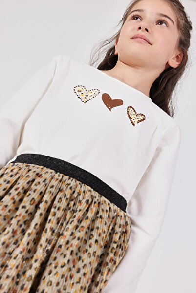 Boboli Girl's Heart Printed Blouse
