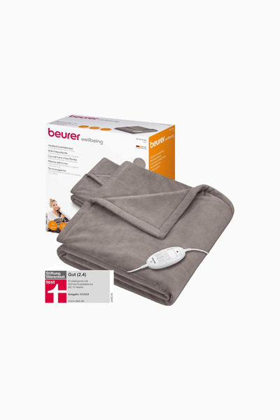 Beurer HD 75 Yumuşak Elektrikli Battaniye 180x130 cm, 6 Kademeli Isıtma, Konf...