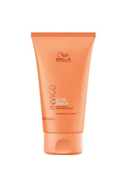 Wella Professionals Invigo Nutri-Enrich, extract de migdale și caise, cremă de tratament pentru păr ...