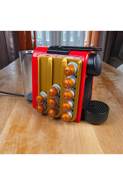 Nespresso Kapsül Tutucu Düzenleyici Özel Seri Gold Altın Renk