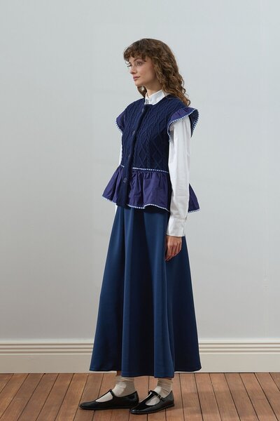 Ceylan Otantik Спідниця Indigo Scuba