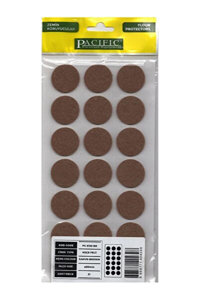 PACIFIC Adhesive Furniture Felt 30 mm 5 Pack