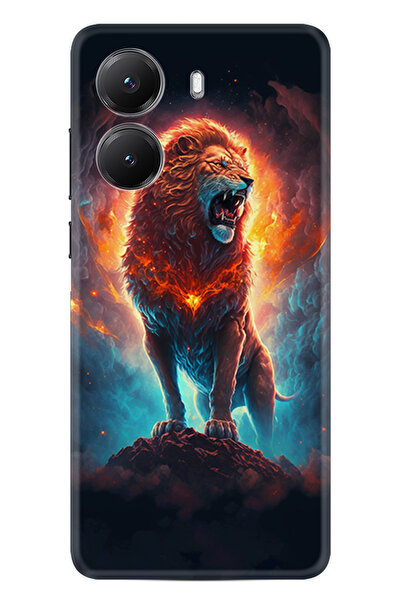 Kılıfland Xiaomi Poco X7 Pro Kılıf Boutique Baskılı Resimli Arslan Pcode -062