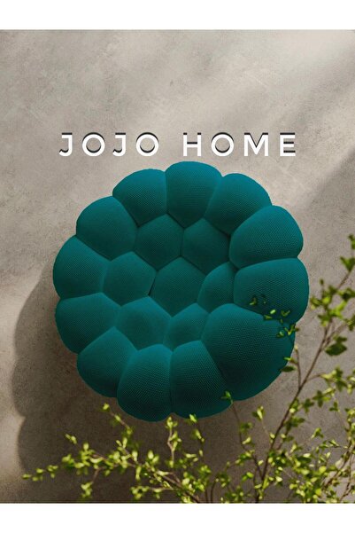 JOJO HOME Premium Bubble Armchair, HD Foam, Emerald Green