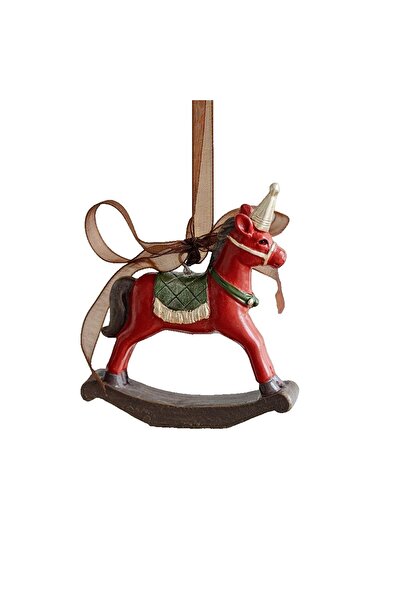 Crocodileskids Christmas Decoration, Leski, for Tree, Horse Model, 7.5 x 8 cm...