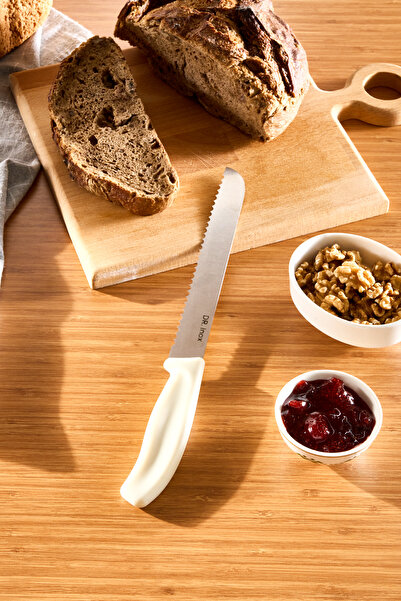 Karaca Dr. Inox Ekmek Bıçağı 32 cm Siyah