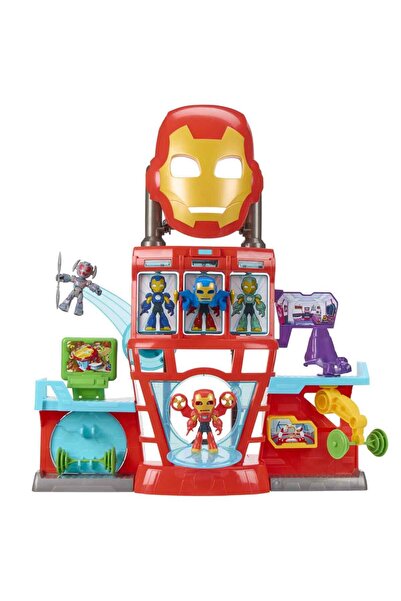 MARVELL Sesli ve Işıklı Marvel Iron Man ve Arkadaşları Oyun Seti