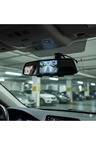 Space 4.3 İnç Monitörlü ve Kameralı Ayna Seti