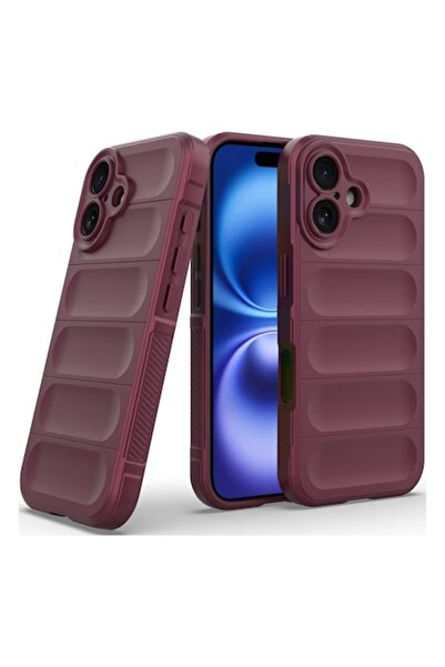 Optim Solution Buffer Silicone Case with Microfiber for Apple iPhone 17, Mili...