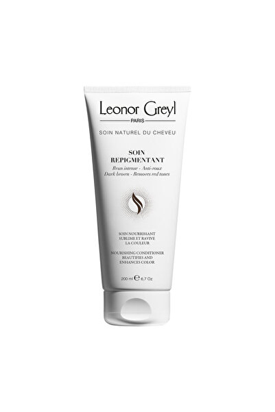 Leonor Greyl Soin Repigmentant Hair Colour Conditioner Icy Brown Enhances Col...
