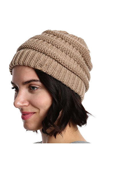 Echo Soul Caciula de iarna calduroasa din tricot pentru femei, Echo Soul®