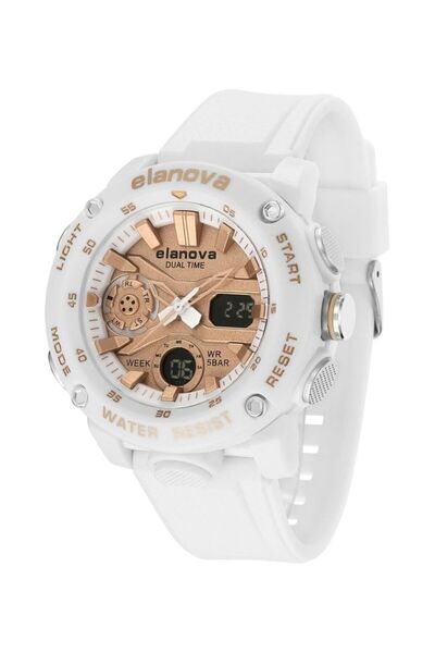 Elanova Round Analog Wrist Watch